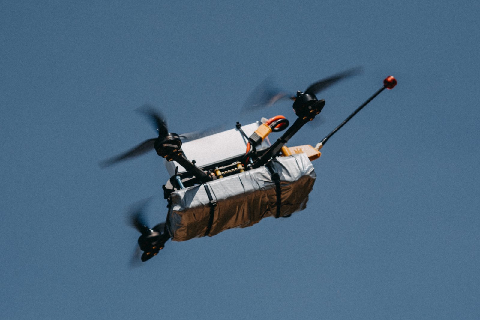 Ukraine AI-enabled Hornet drone targeting Russian military supply vehicles