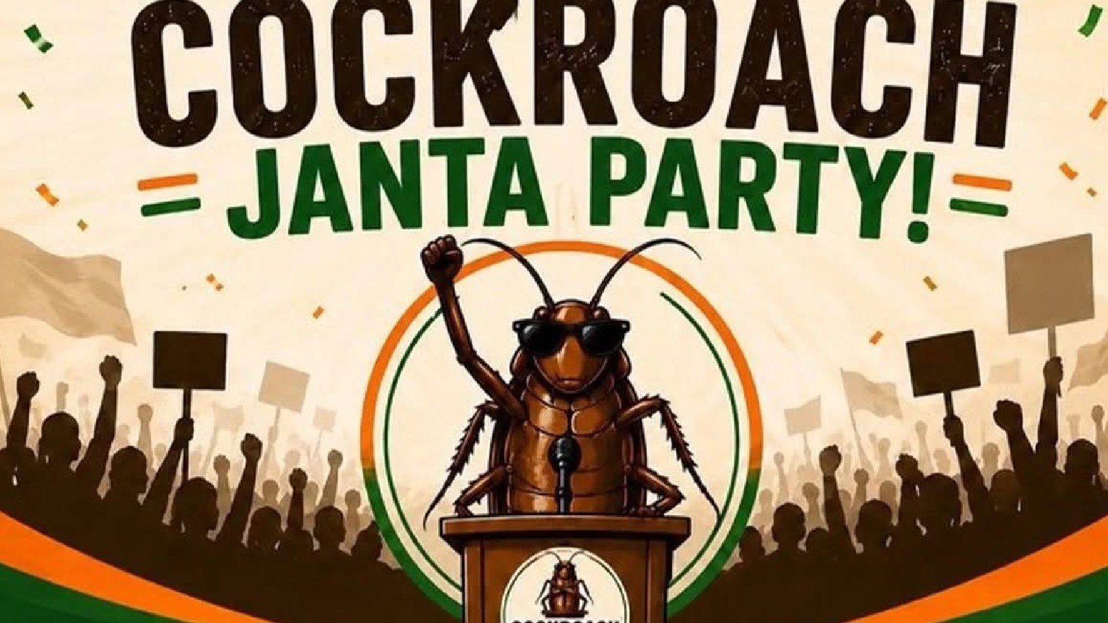 Know about Cockroach Janata Party
