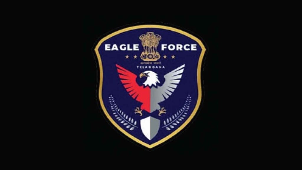 EAGLE Force officials after busting an international hydroponic ganja syndicate in Hyderabad