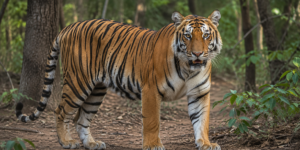 Tiger that roamed Telangana forests for seven months before going missing near Jagtial.