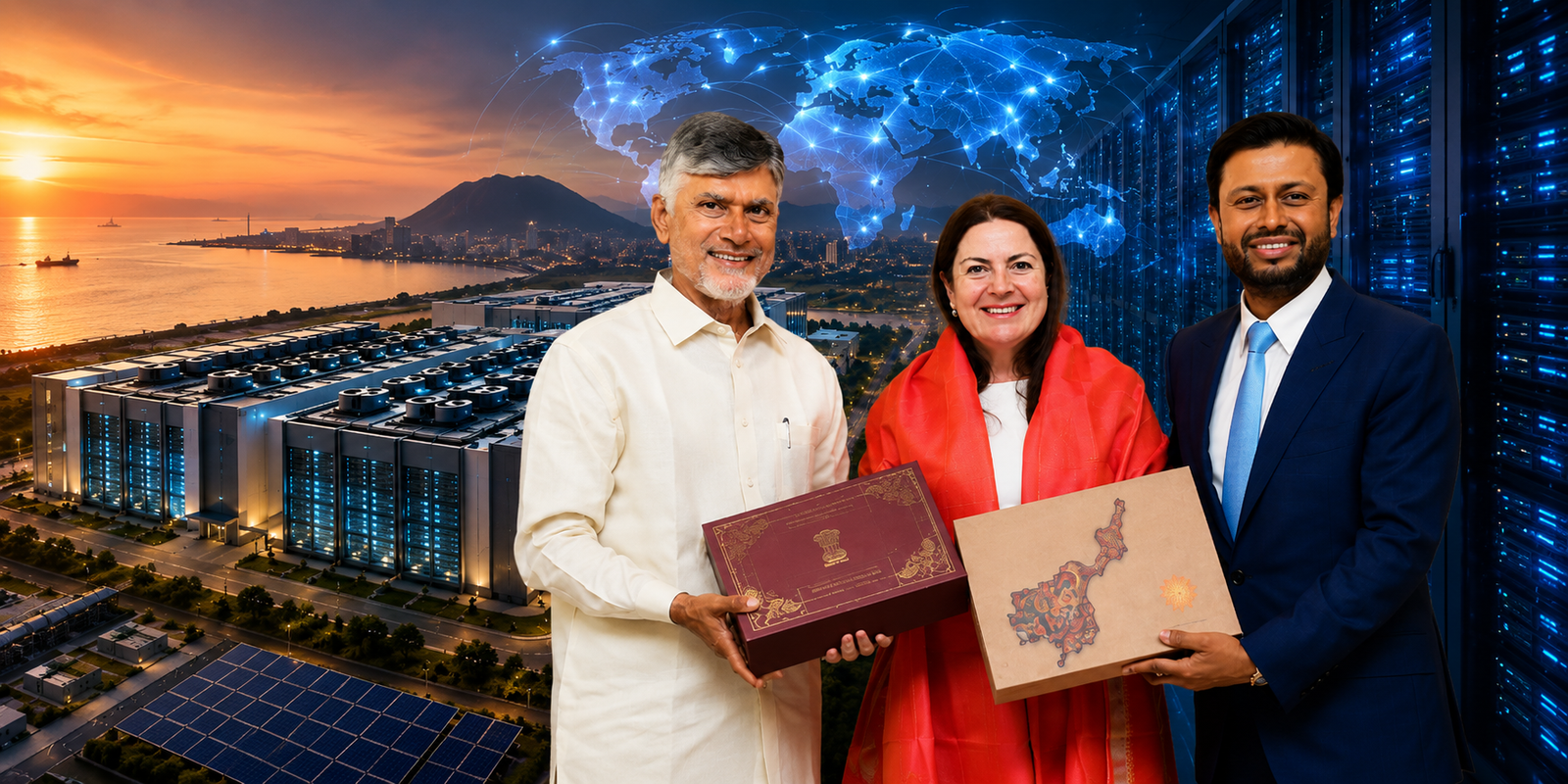 AirTrunk hyperscale AI data center project planned in Visakhapatnam with Rs 35,000 crore investment.