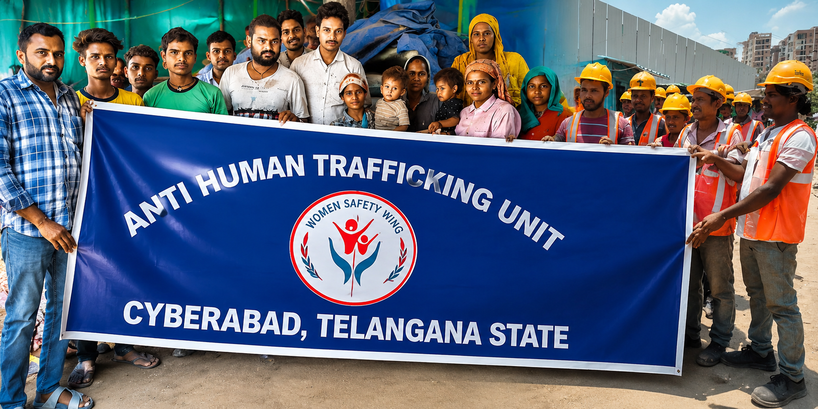 Cyberabad SHE Teams and AHTU conducting women and child safety awareness programme
