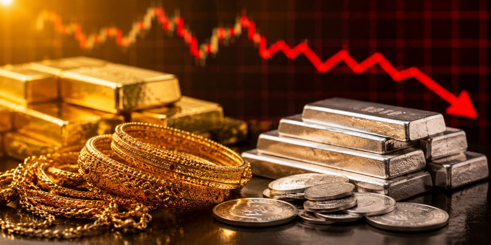 22 carat and 24 carat gold rates in Hyderabad bullion market today