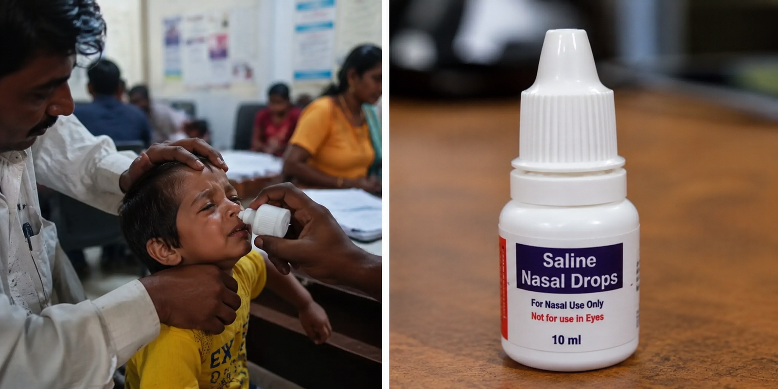Child treatment case at Madhya Pradesh government hospital.