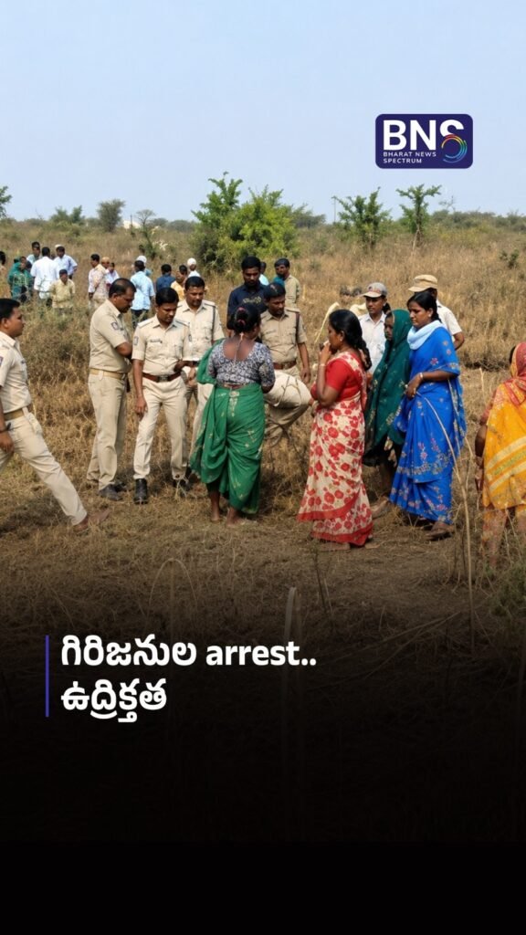 నిర్మల్‌లో హై టెన్షన్.. రెవెన్యూ అధికారులను అడ్డుకున్న గిరిజనులు