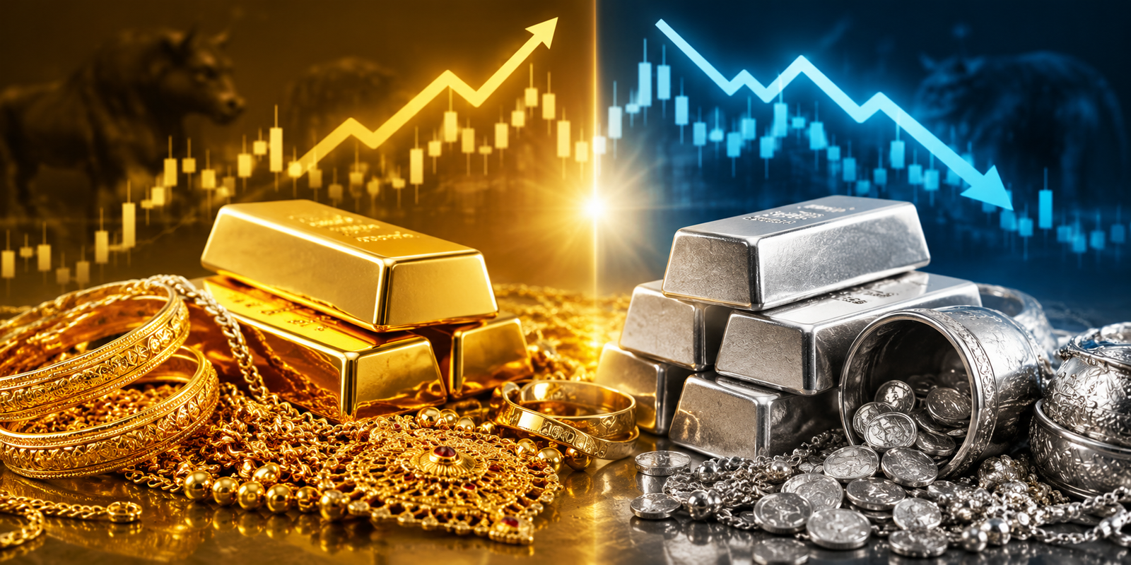 Latest gold and silver prices in Hyderabad bullion market today