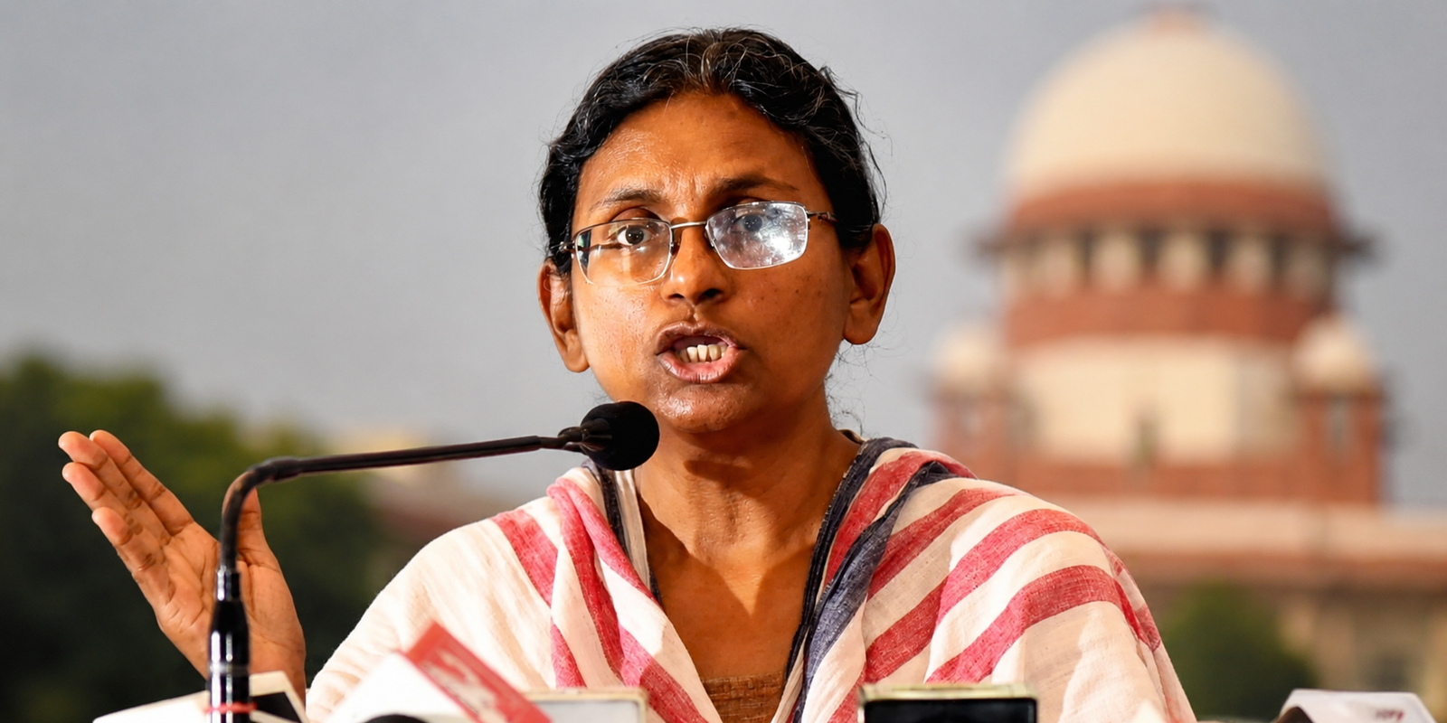 Meenakshi Natarajan during Rajya Sabha nomination controversy in Madhya Pradesh