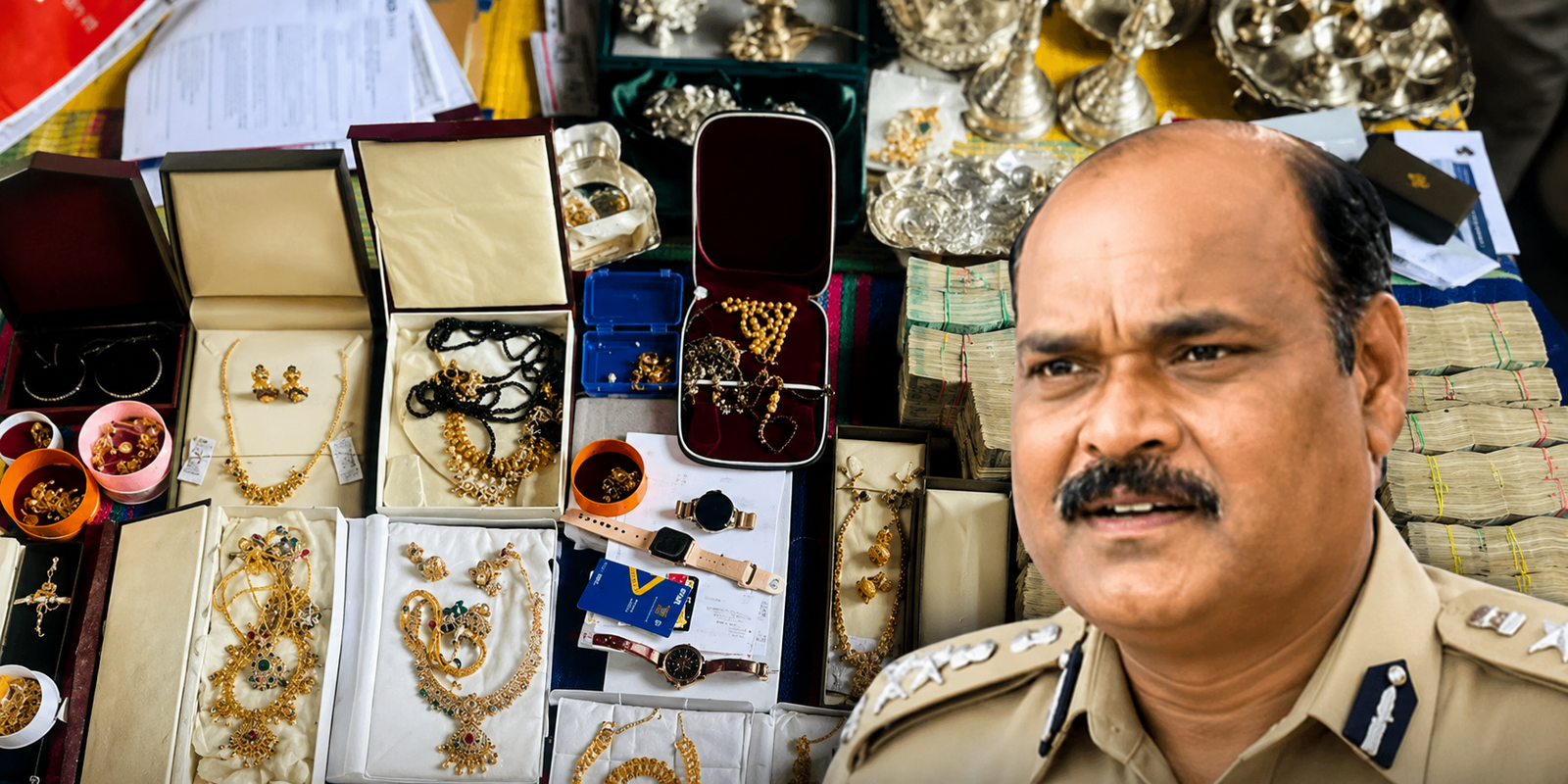 ACB officials investigating assets linked to suspended Additional SP Bhujanga Rao