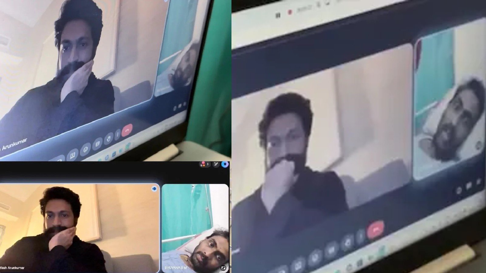 yash-video-call to fan