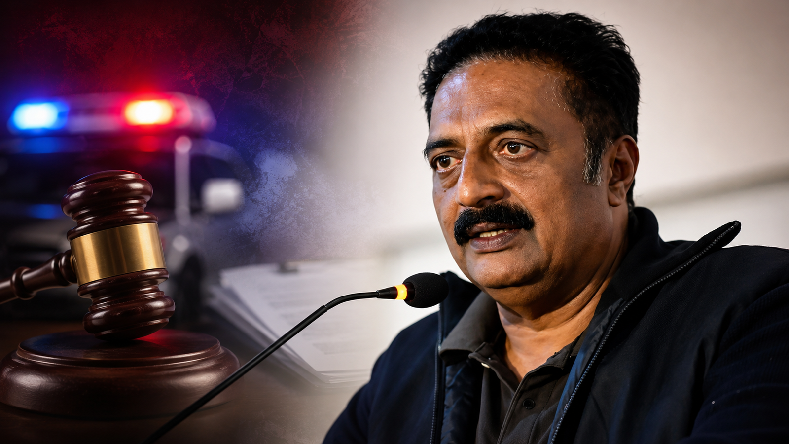 BJP leaders submitting complaint against actor Prakash Raj.
