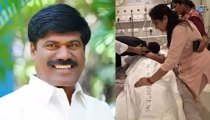 Former Narsampet MLA Peddi Sudarshan Reddy