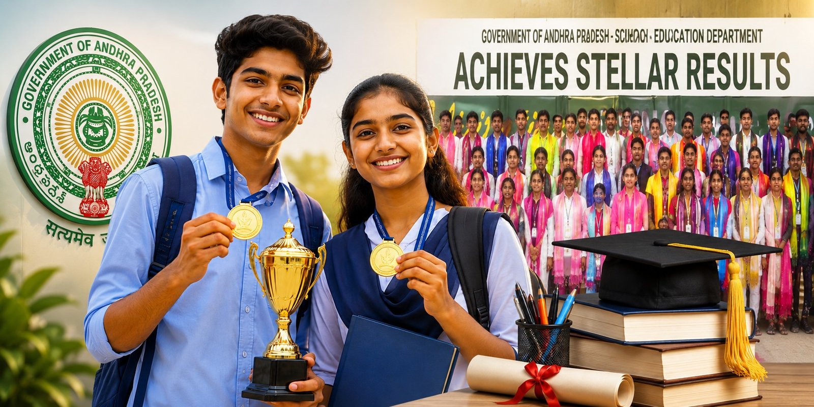 AP Shining Stars award ceremony for SSC and Inter toppers.