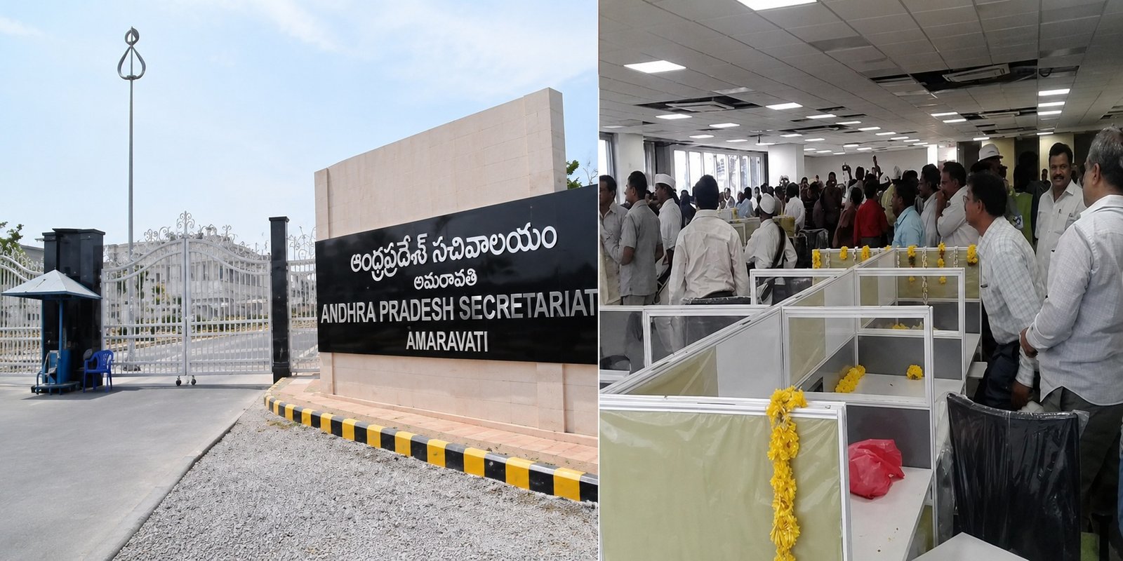 Andhra Pradesh, Amaravati, Velagapudi, AP Secretariat, HRA, Government Employees, HOD Offices, CRDA, 12th PRC, AP Government, Employee Benefits,