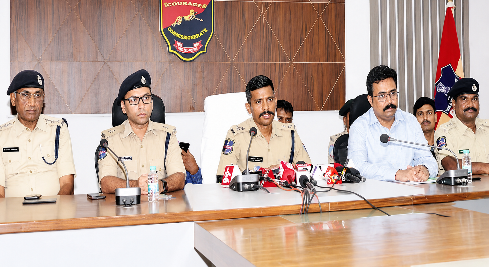 13 poachers arrested in Telangana leopard killing case with seized rifles.