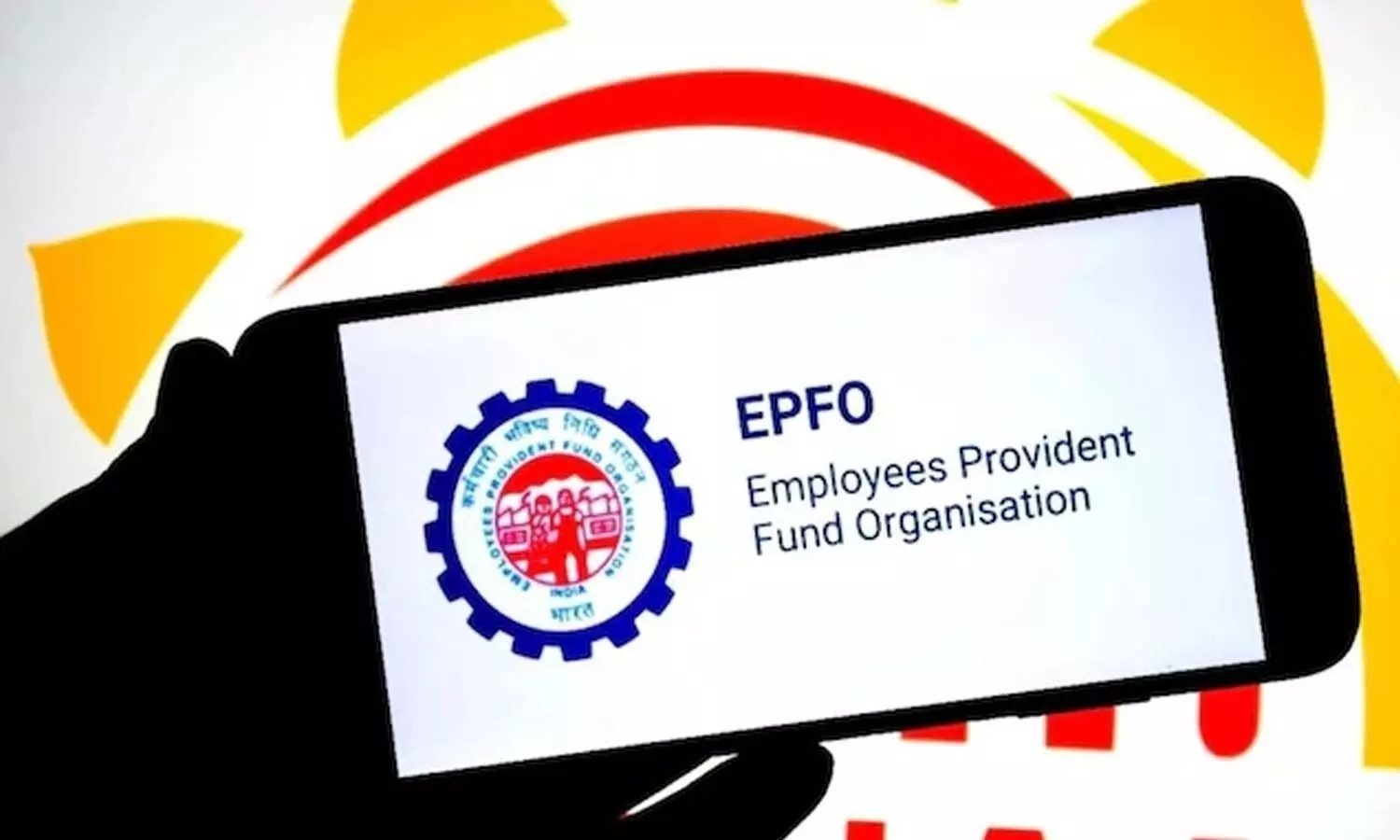 Employee checking EPF contribution and monthly salary details