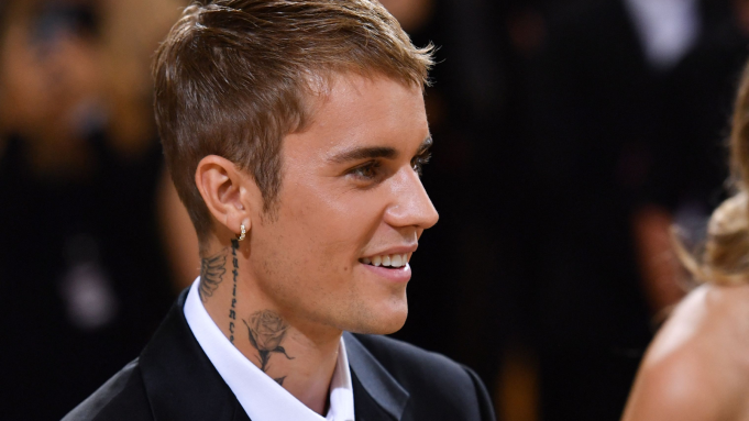Justin Bieber at FIFA World Cup 2026 Final Halftime Show announcement.