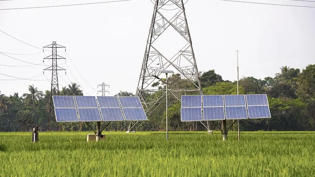 Solar and wind energy projects in Andhra Pradesh.