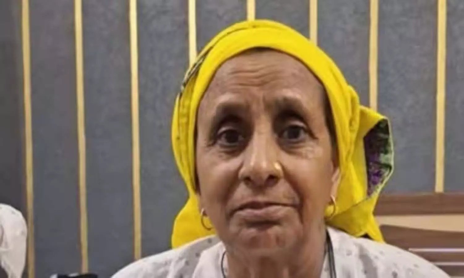 63-year-old Sushila Devi celebrates passing NIOS Class 10 examination.