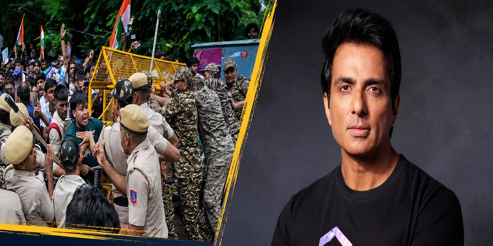 Sonu Sood supports NEET students during ongoing protests.