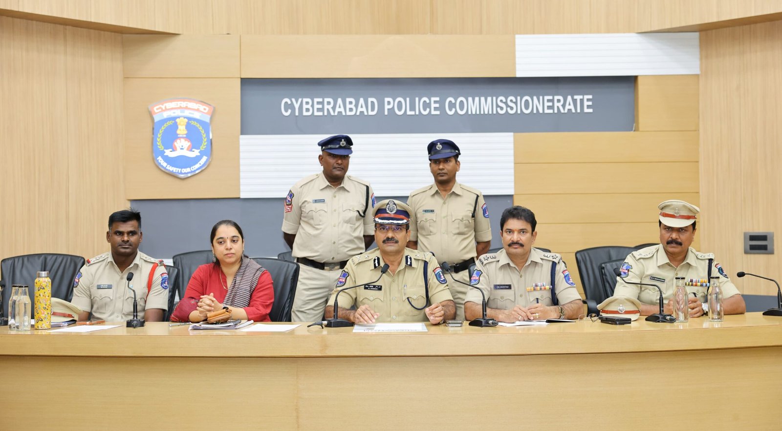 Rescued infant in the Lingampally kidnapping case.