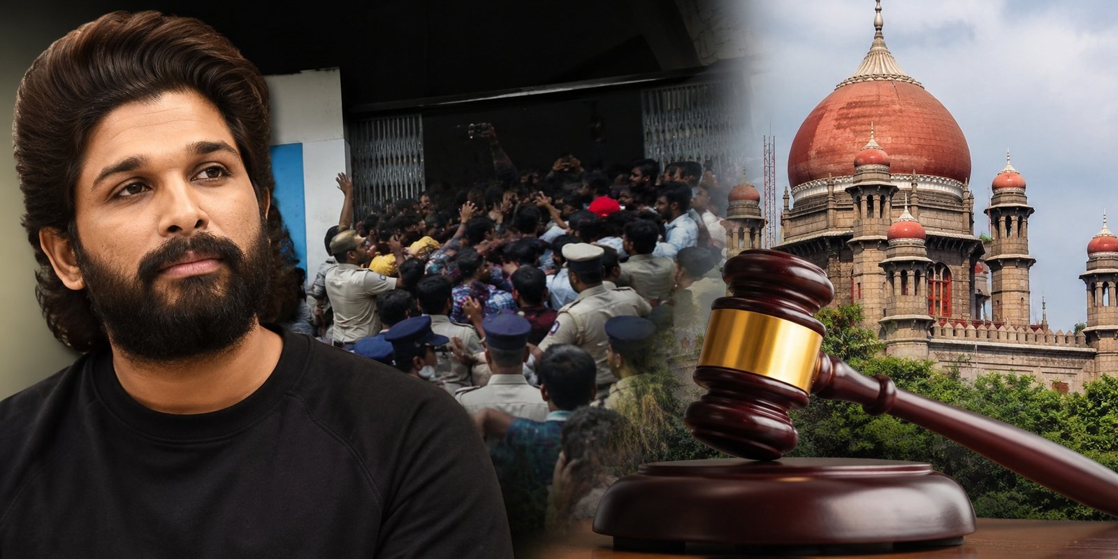 Allu Arjun related to Sandhya Theatre case court hearing.