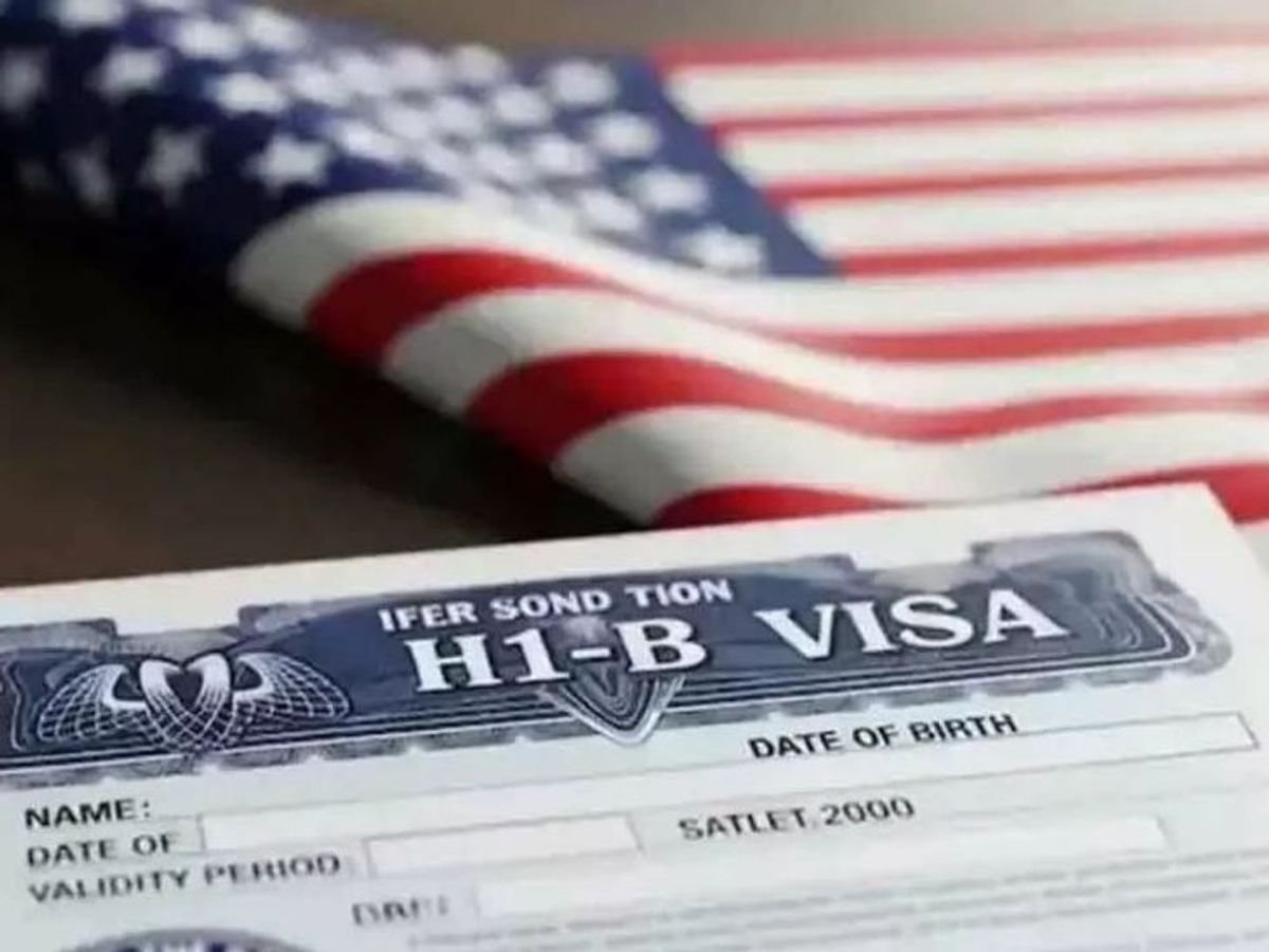 Donald Trump announcing new US immigration and visa rules.