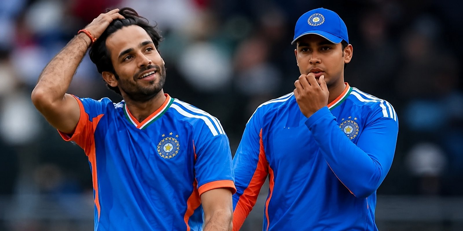 India players during the third T20 match against England.