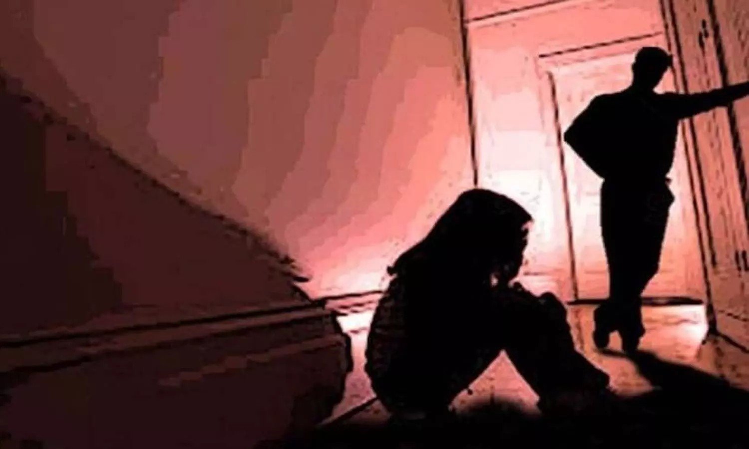 Police investigating the Bhopal minor rape case.