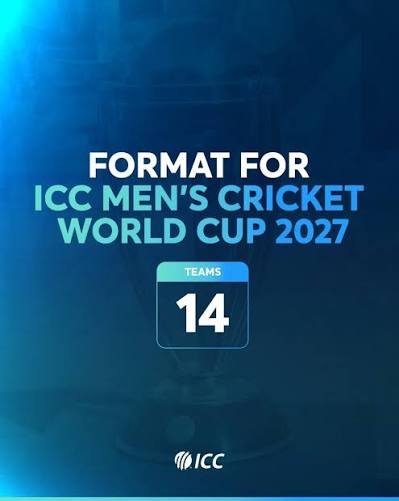 ICC 2027 World Cup Super 6 format explained with 14 teams.
