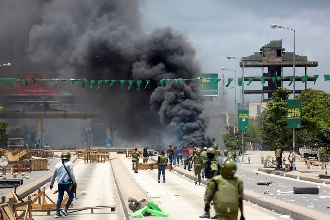 Tanzania Protest