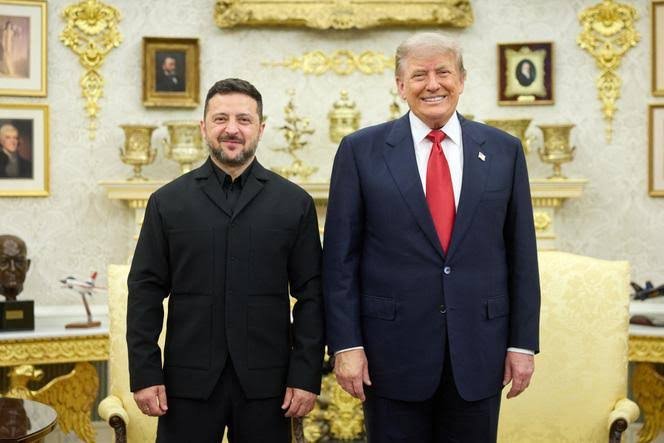 Trump and Zelensky
