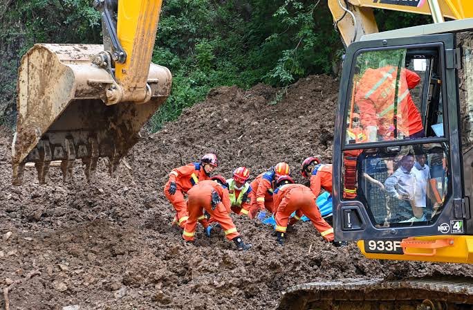 China Landslide