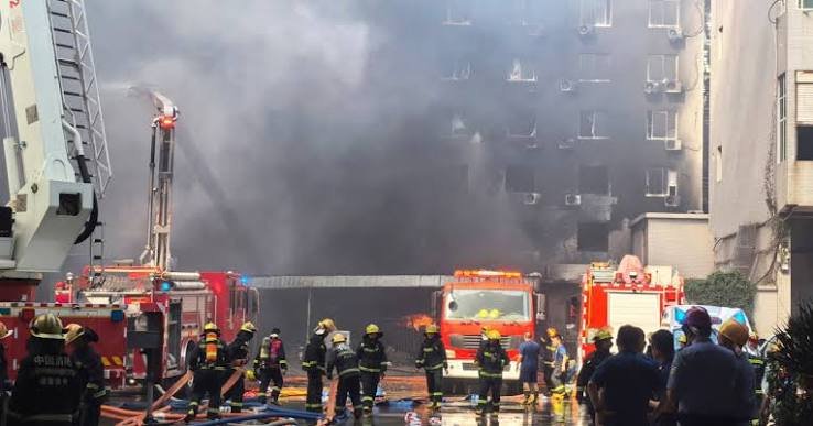 China Shoe Factory Fire Traps Workers, Xi Warns of Casualties