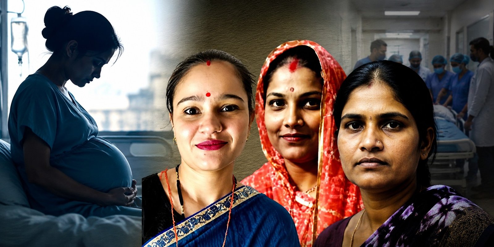 Doctors investigating maternal deaths at Rajasthan government hospital.
