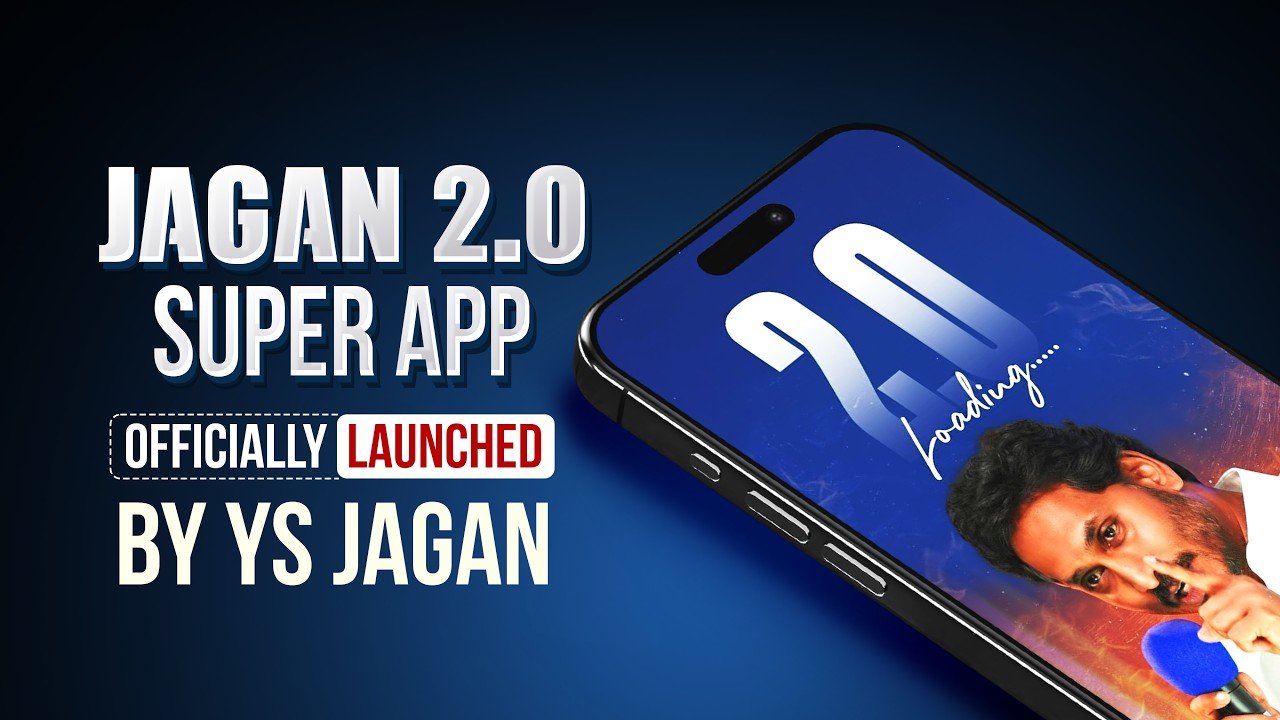 YSRCP launched Jagan 2.0 Super App.