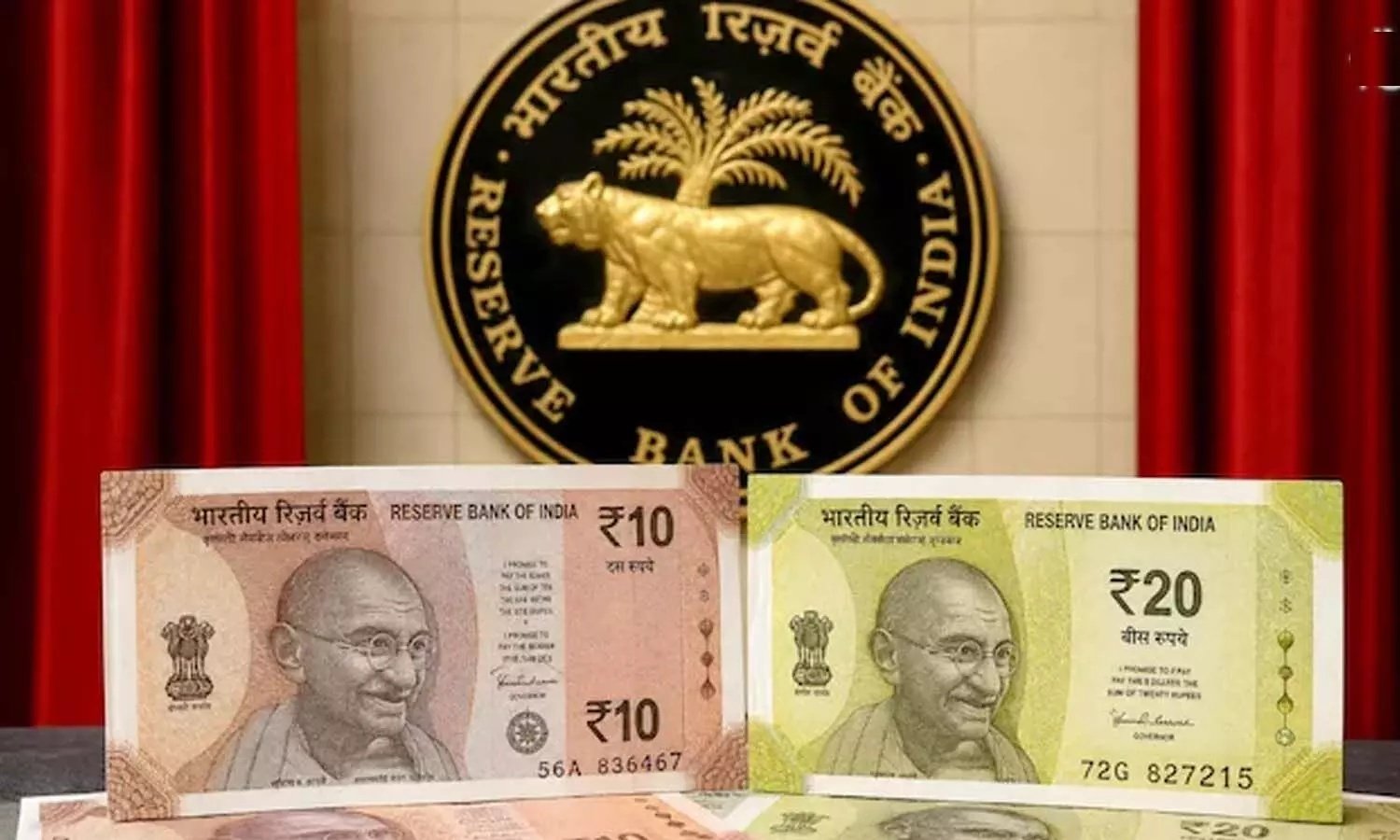 RBI plastic currency notes with advanced security features.