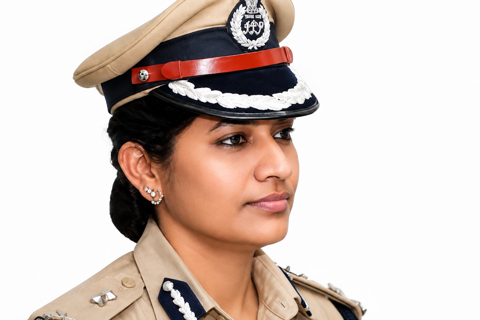 Malkajgiri CP Sumathi with officials during land dispute inquiry