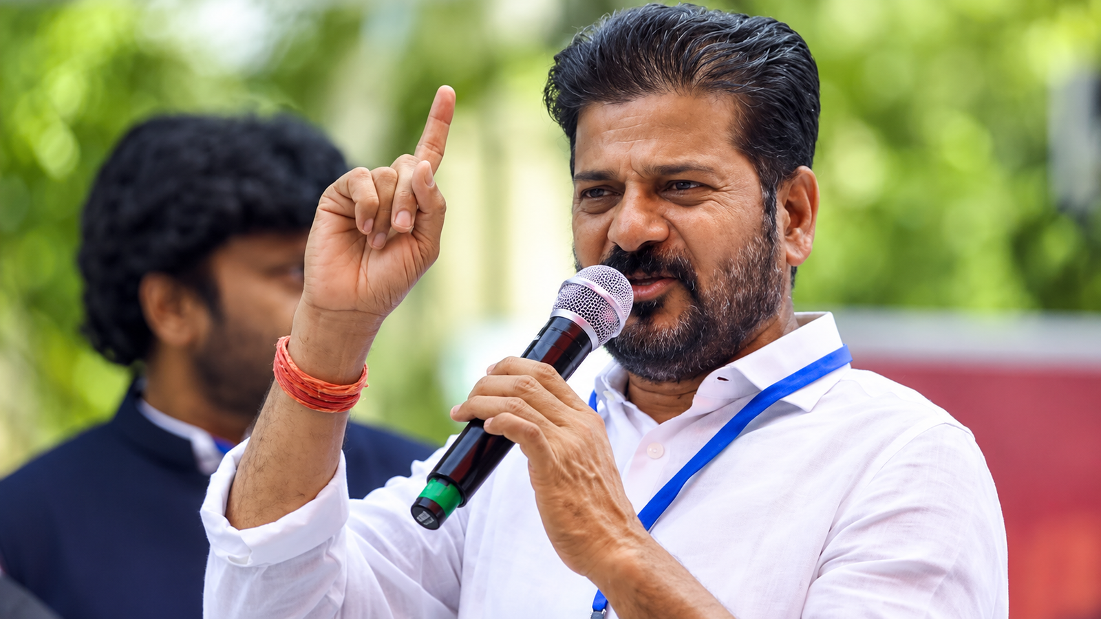 CM Revanth Reddy during his London tour