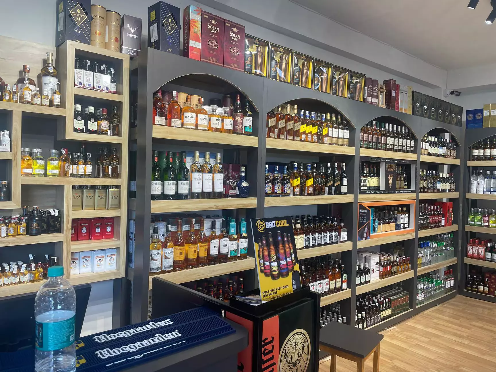 Closed liquor shops during Hyderabad Mahankali Bonalu festival.