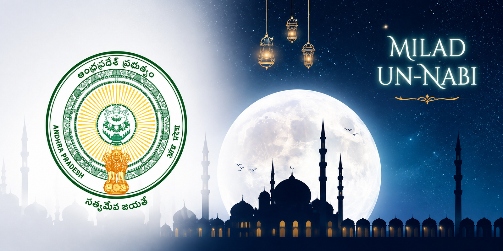Image Alt Text: AP government Milad Un Nabi holiday announcement