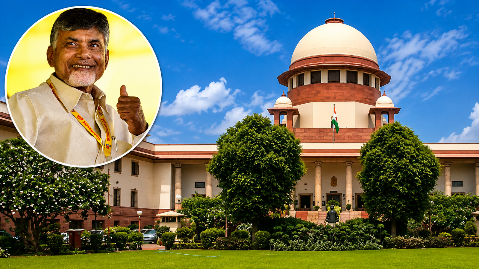 Chandrababu Naidu and Amaravati land pooling case Supreme Court relief