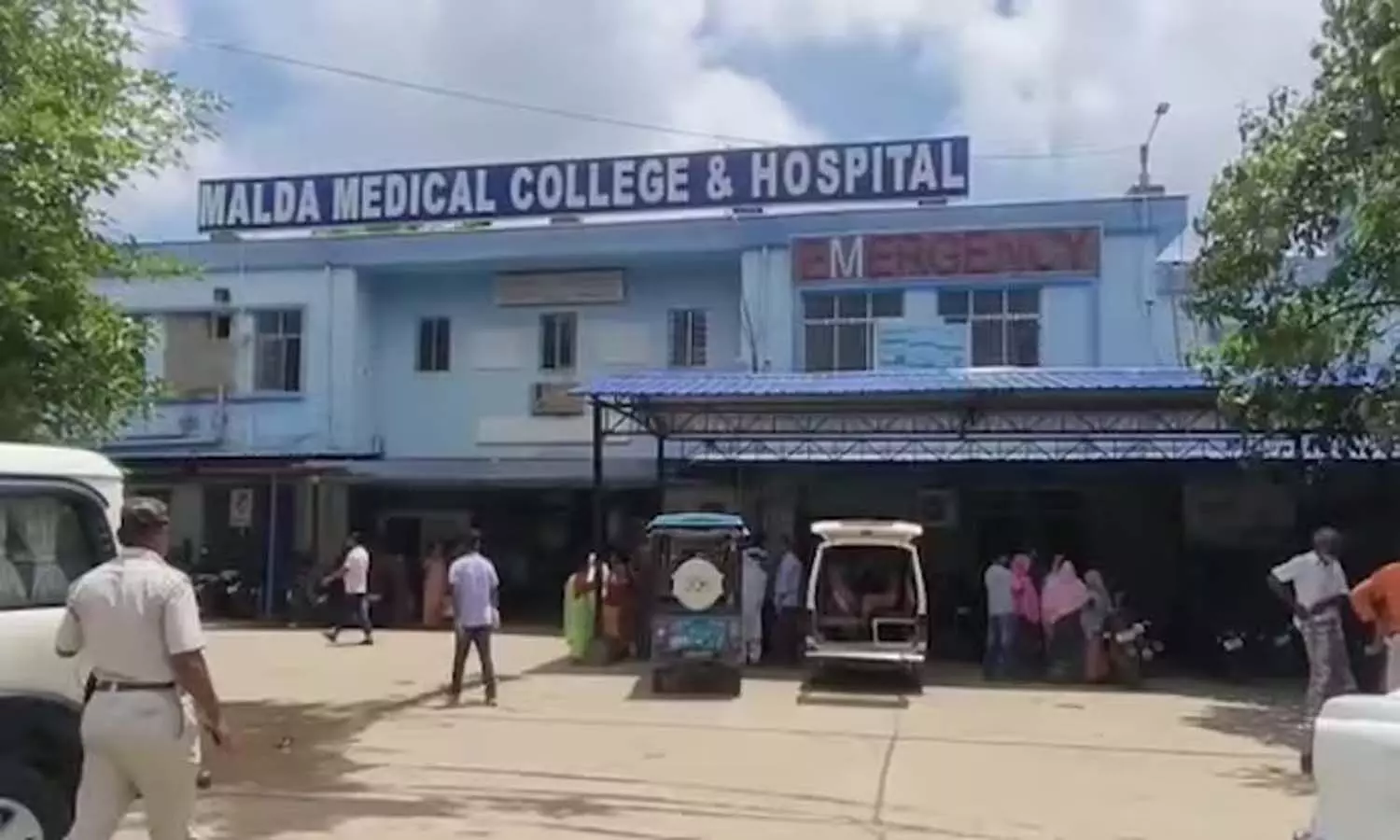 Malda Medical College Hospital where 10 newborn babies died