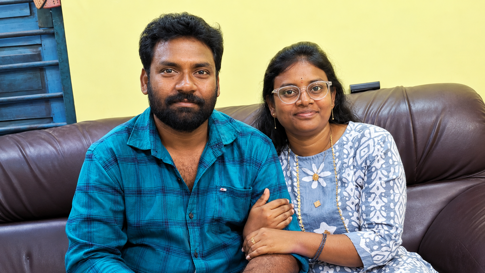 Bellampalli road accident victim Suresh and his pregnant wife
