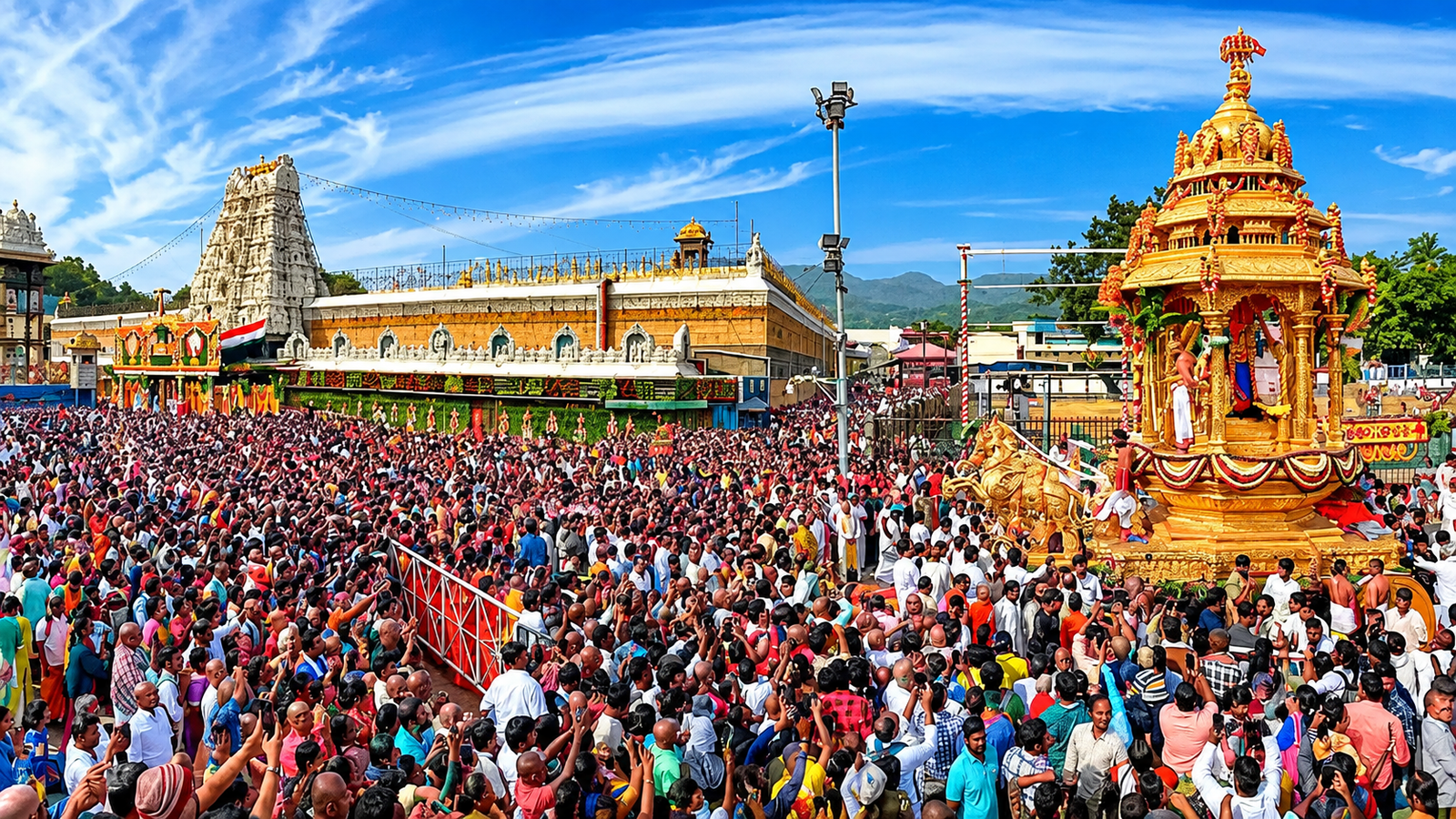 TTD preparations for Tirumala Srivari Brahmotsavam