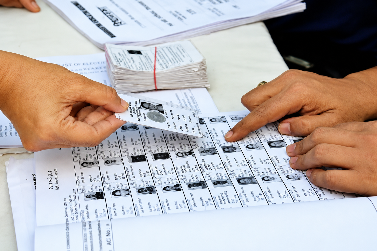 Telangana SIR 2026 draft electoral roll online search page