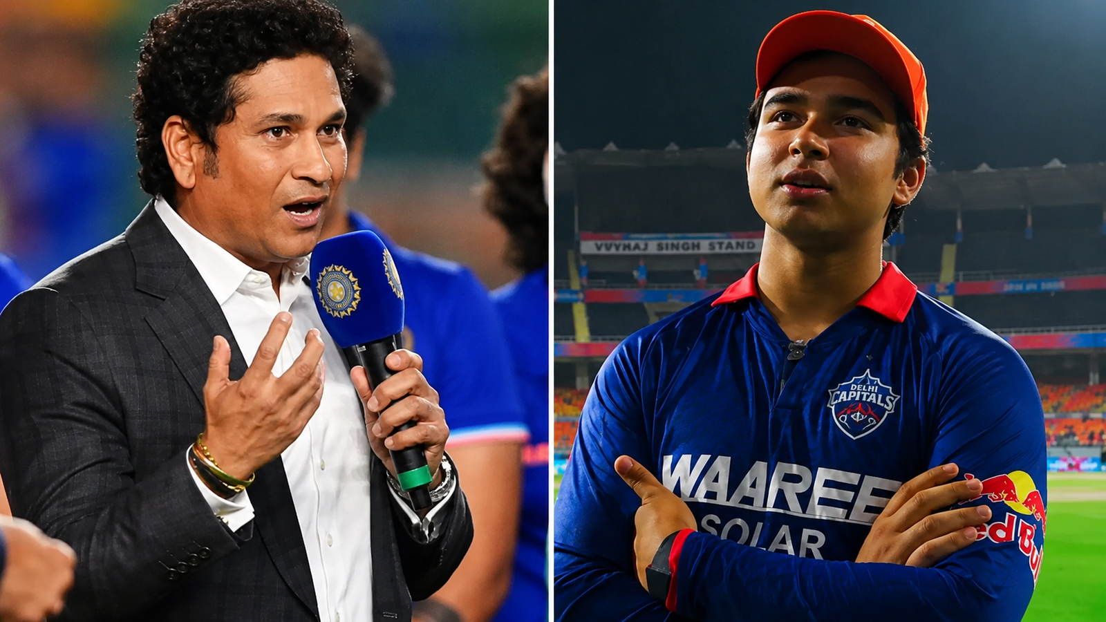 Vaibhav Sooryavanshi during his cricket career and brand promotions.