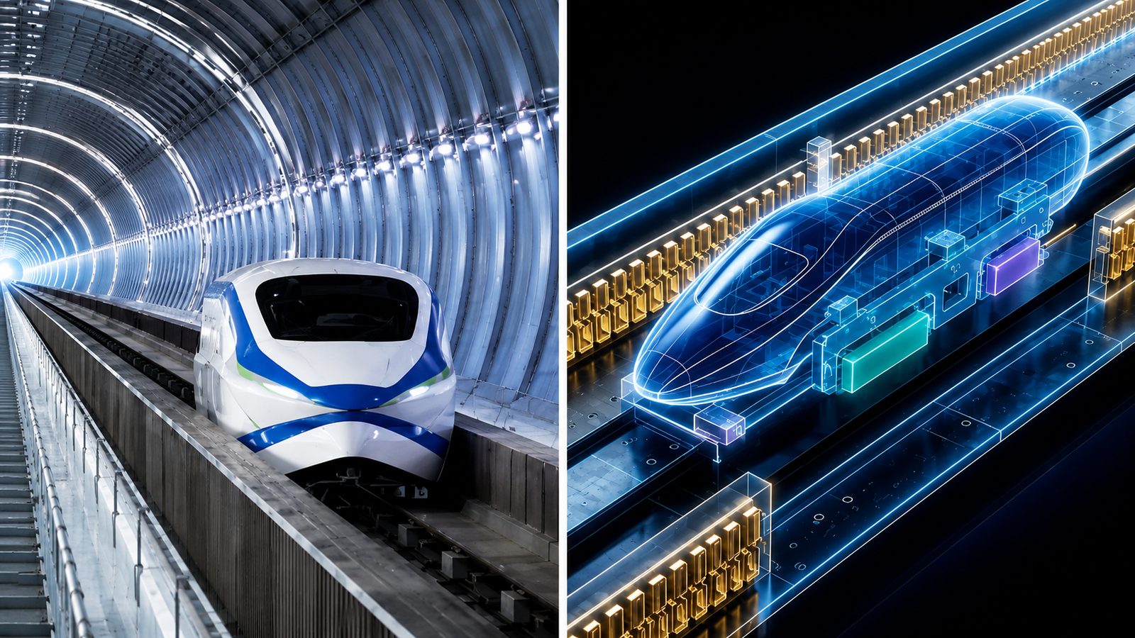China experimental maglev vehicle reaches 800 kmph speed