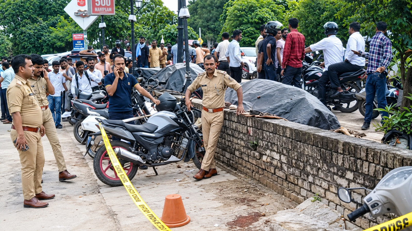 Lucknow bank manager Divya Mishra murder scene in Gomti Nagar