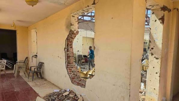 Sudan Darfur civil court targeted in drone strike