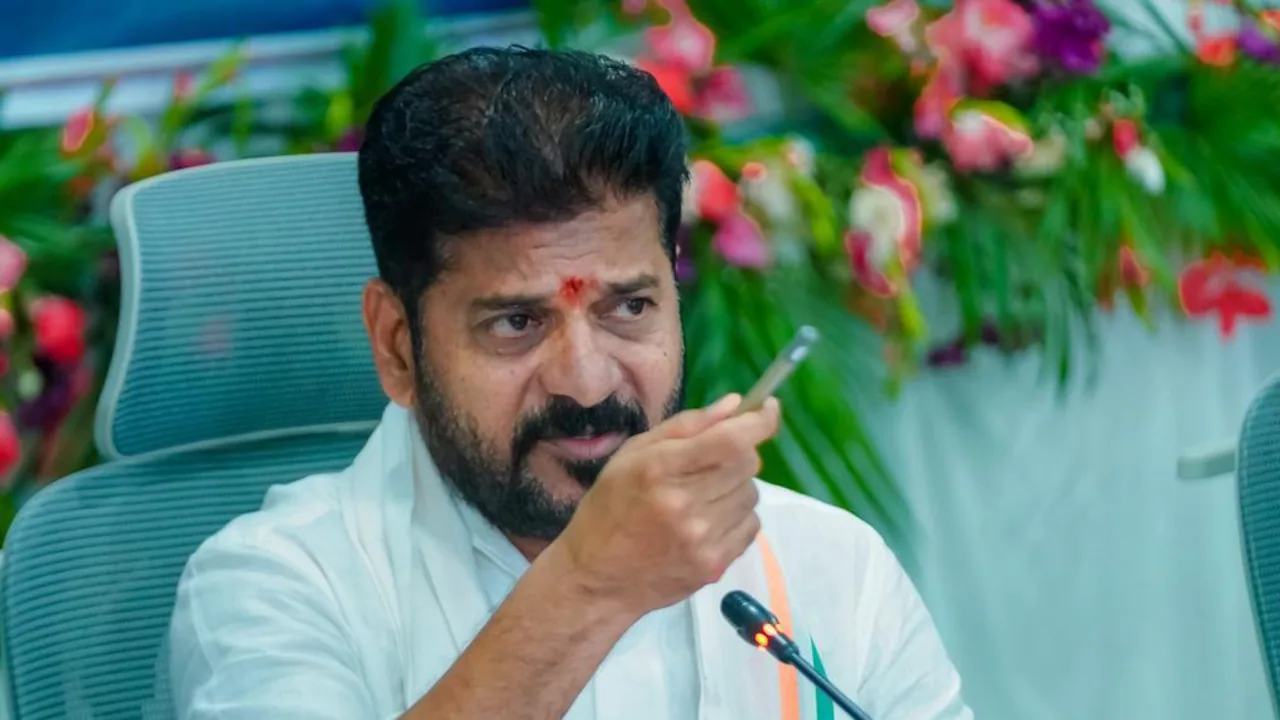 CM Revanth Reddy speaking about US tour permission issue